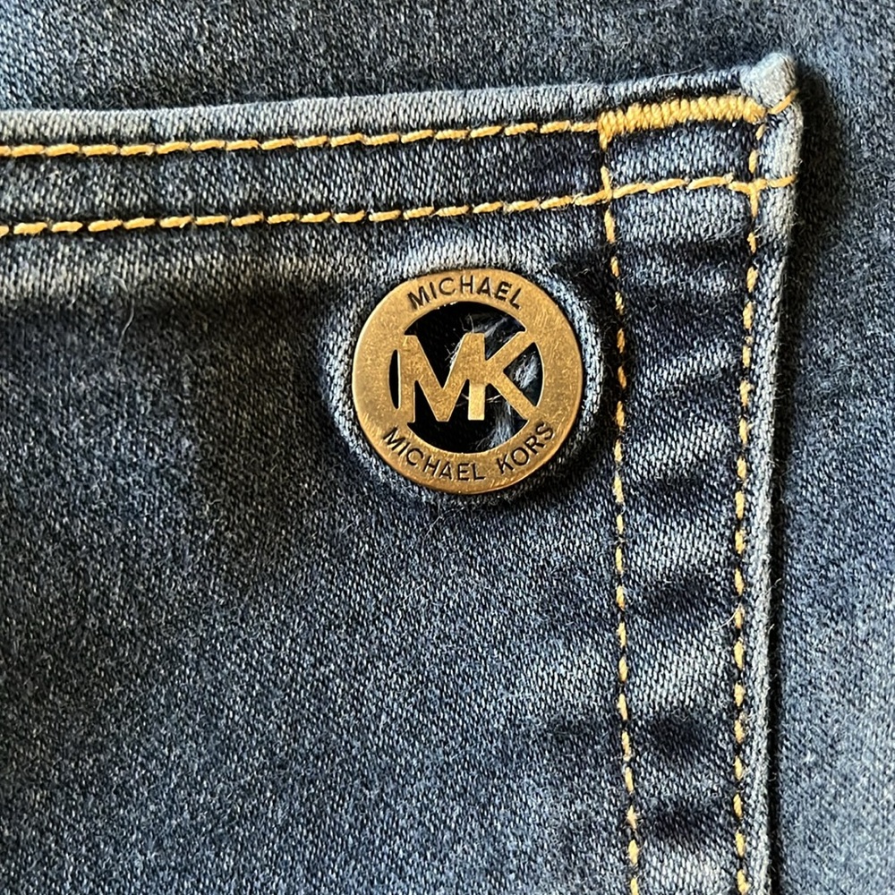 Michael Kors women’s izzy skinny Blue Jeans sz 8
